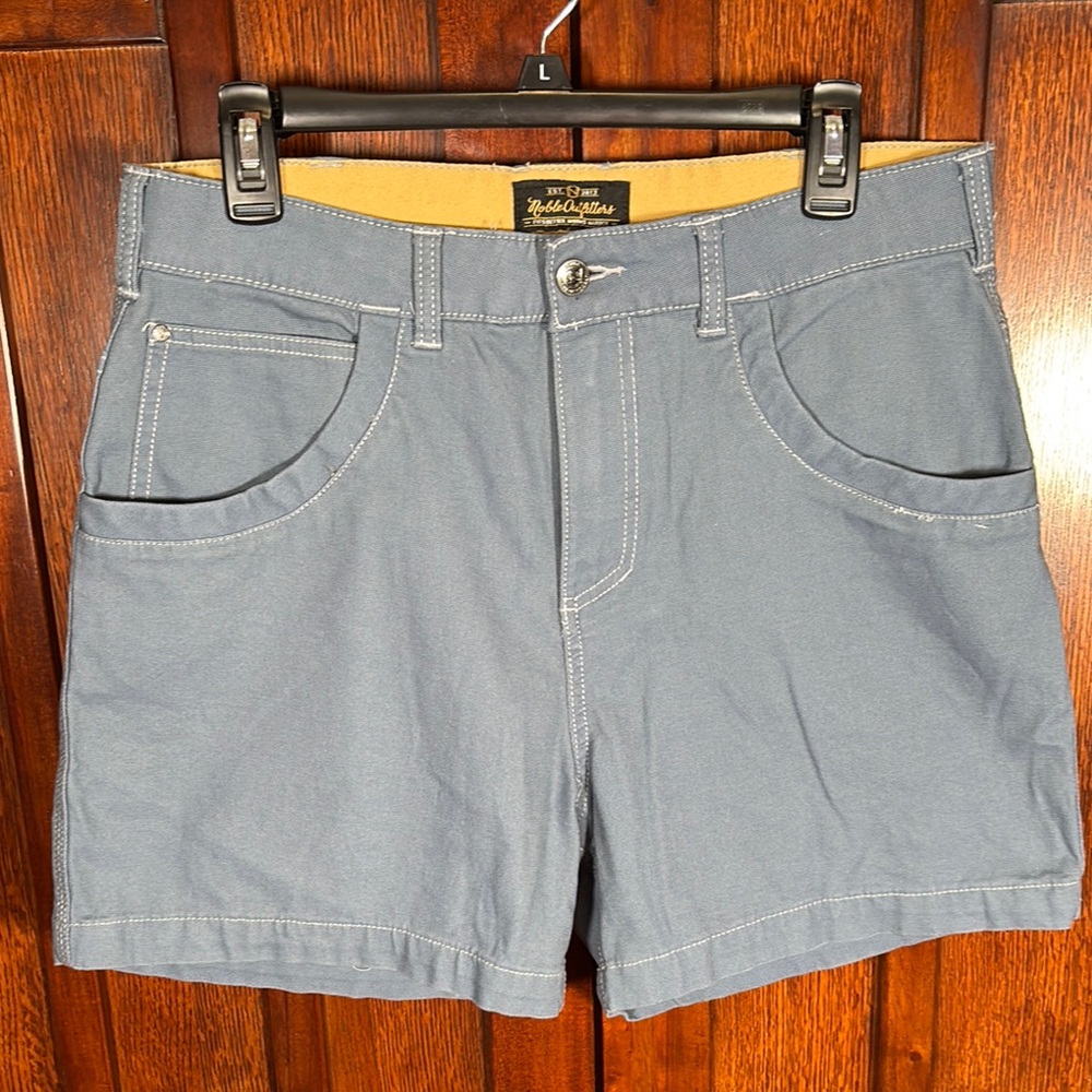 Noble Outfitters Blue Utility Canvas Shorts Women’s Size 12